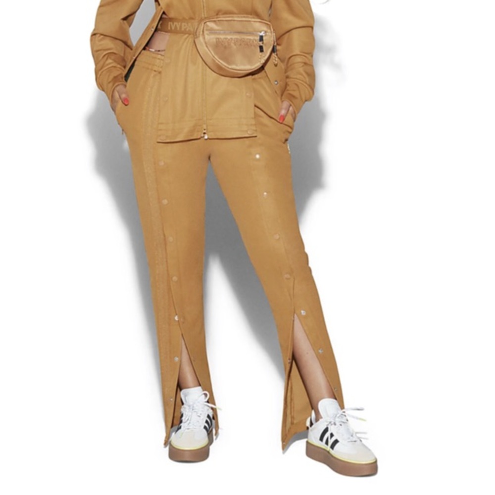 Ivy Park x Adidas Track Pants - Honey Drip (Sz LG)